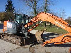 techi　 Hitachi ZX 85 US BLC-3 Used Midi Excavator 7t - 12t for Sale
