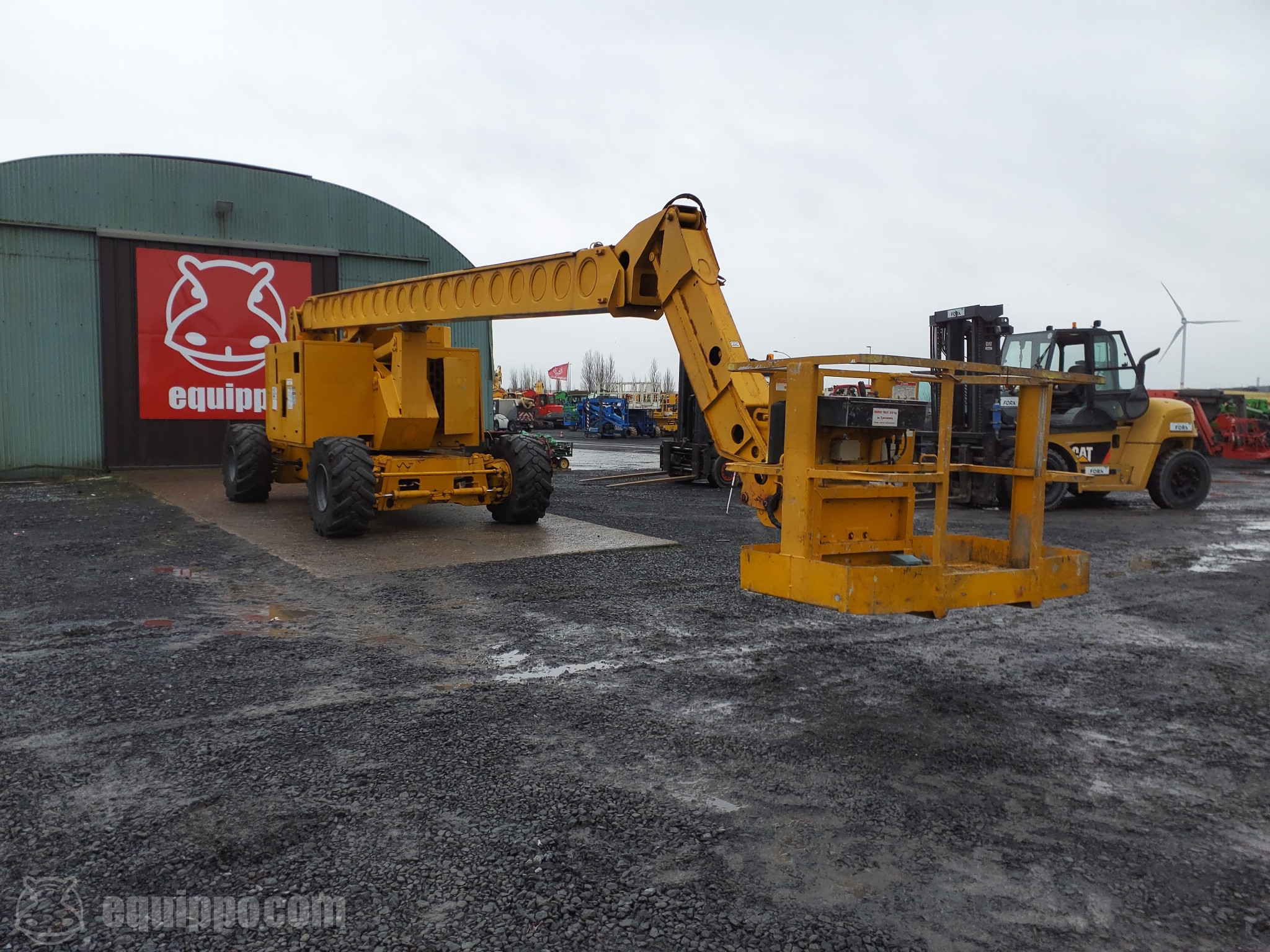 BON　ルーツオリジナル　ラムズ　アッソブ　オーク Grove AMZ86XT Used Articulated Boom Lift for Sale in Auction