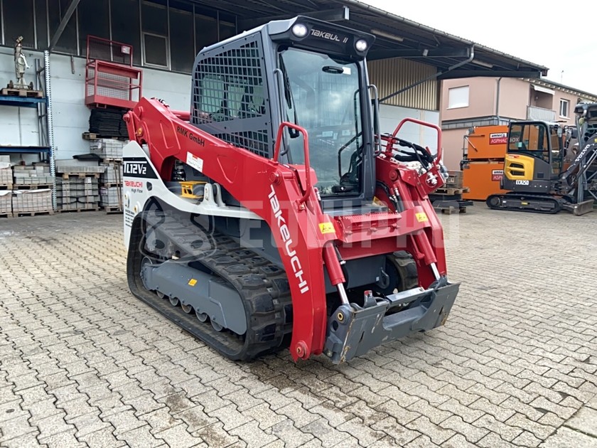 Takeuchi TL 12 V2 - - Gebruikte Lader op Rupsen