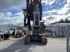Delmag SR 25 BT / RH 18 auf Sennebogen SR25 mit ABI MDBA 3500 Bodenverbesserungsgerät - - Gebrauchte Bohrgerät