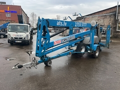 Genie TZ-50 DC w/ Drive 17.09 m - Front gauche - Trailer-Mounted Boom Lift d’Occasion