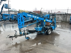 Genie TZ34 (12m) - Front gauche - Trailer-Mounted Boom Lift d’Occasion