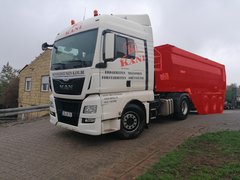 MAN TGX 18.480 4x2 BLS WITH TIPPER HYDRAULIC AND GOOD TIRES - Left Front - Used Tractor Unit