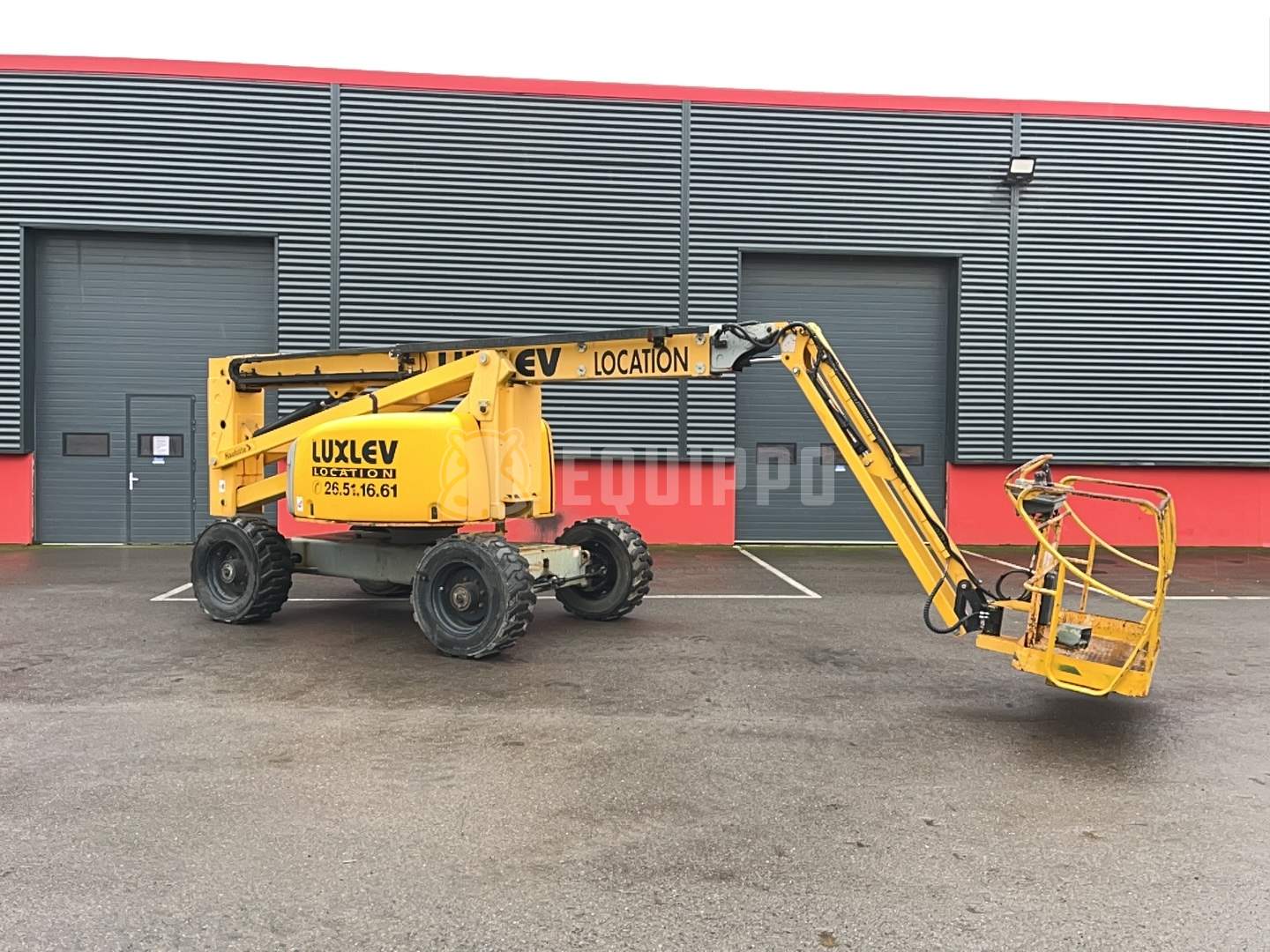 Haulotte Ha 20 Px Used Articulated Boom Lift for Sale | Equippo Haulotte Ha 20 Px Used Articulated Boom Lift for Sale | Equippo