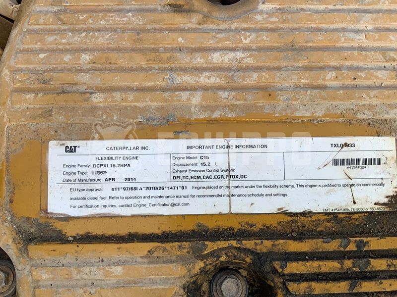 2014 Caterpillar 735B-44361370