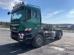 MAN TGS 18.500 4x4H BLS z 2023 Kempf SKD 32/2 3-stronny przyczepa wywrotka - - Używany Ciężarówka wywrotka