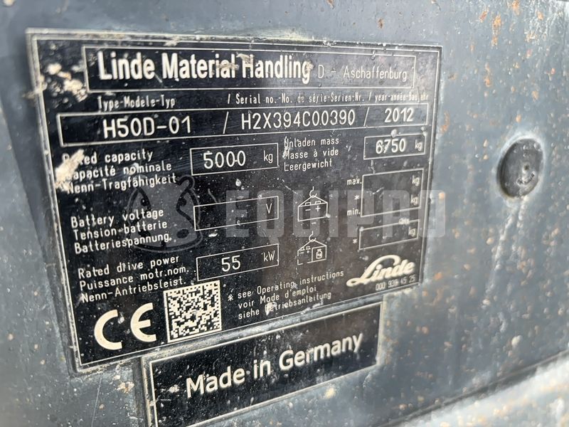 2012 Linde H50D-01-48025547