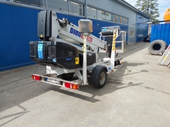 Dino 160XTB - Links achter - Gebruikte Trailer-Mounted Boom Lift