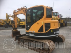 Hyundai Robex 80CR-9A  - - Gebruikte Midi graafmachine 7t- 12t